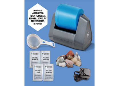Discovery #MINDBLOWN Gemstone Polishing Science Kit