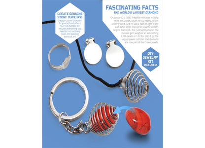 Discovery #MINDBLOWN Gemstone Polishing Science Kit