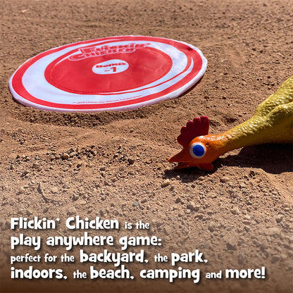 University Games Flickin' Chicken Outdoor Family Game