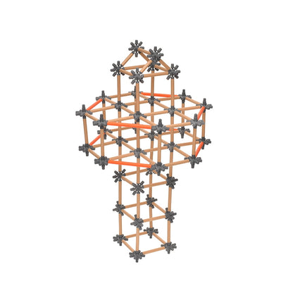 Playsteam Love the Ocean 155-Piece Green Straw Architect Kit