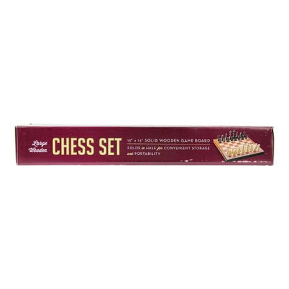 Go! Games Grand Royale Wooden Chess Set - A Timeless Strategy Game