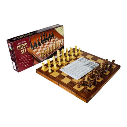 Go! Games Grand Royale Wooden Chess Set - A Timeless Strategy Game