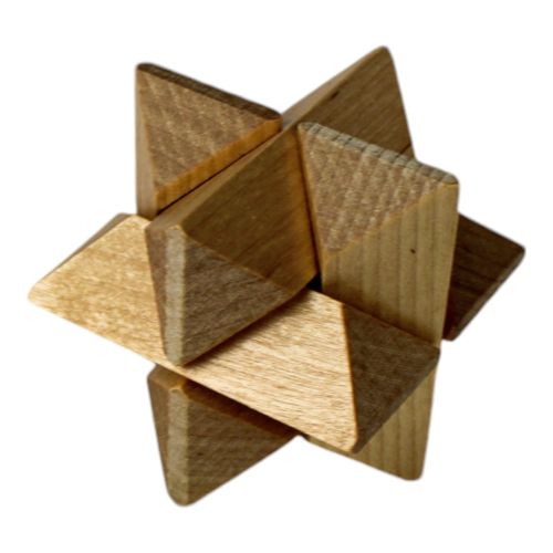 Wooden Pocket MindBenders Puzzles 6-Pack