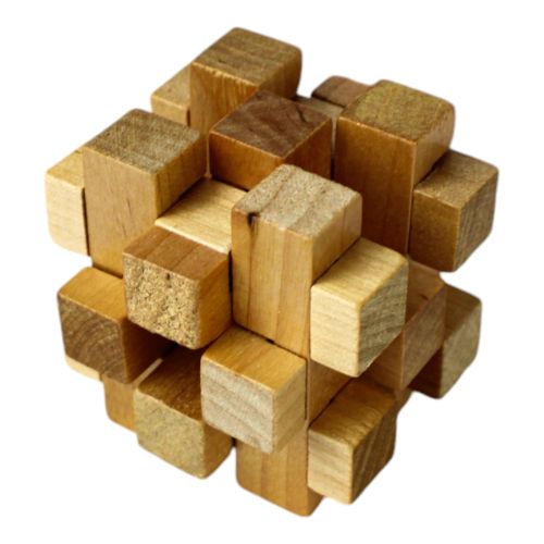 Wooden Pocket MindBenders Puzzles 6-Pack