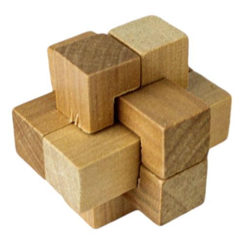 Wooden Pocket MindBenders Puzzles 6-Pack