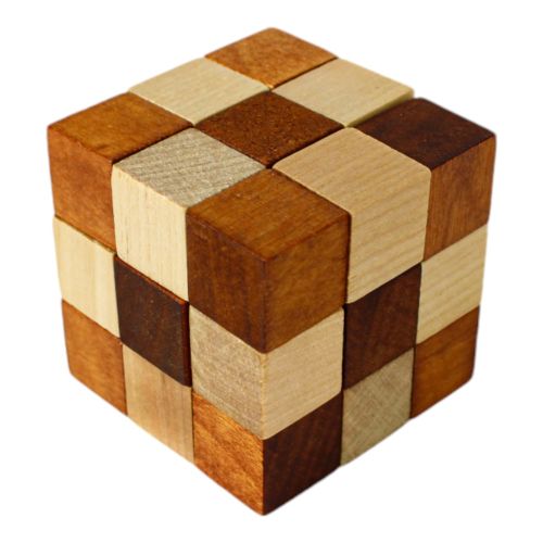 Wooden Pocket MindBenders Puzzles 6-Pack