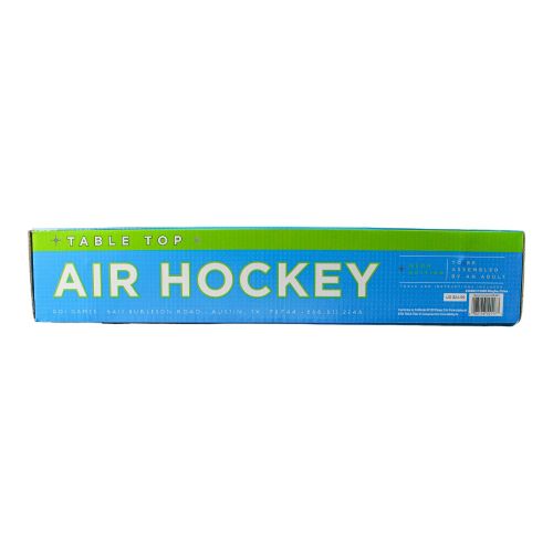 Funtime Gifts Neon Tabletop Air Hockey Game, 20 Inch