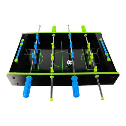 Neon Foosball Tabletop Game - Compact & Colorful Kickoff