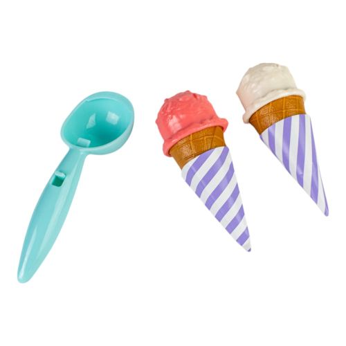 Deluxe Ice Cream Waffle Play Set for Young Chefs