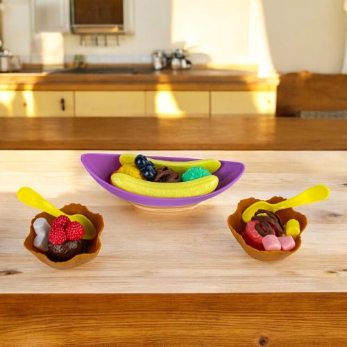 Deluxe Ice Cream Waffle Play Set for Young Chefs