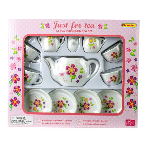 Flower Porcelain Tea Set 12 Piece
