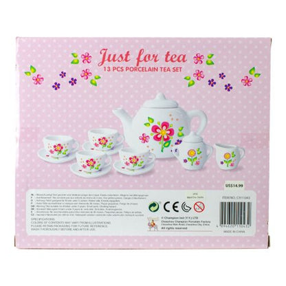 Flower Porcelain Tea Set 12 Piece