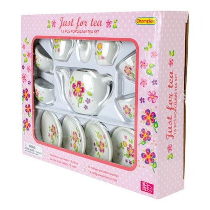Flower Porcelain Tea Set 12 Piece