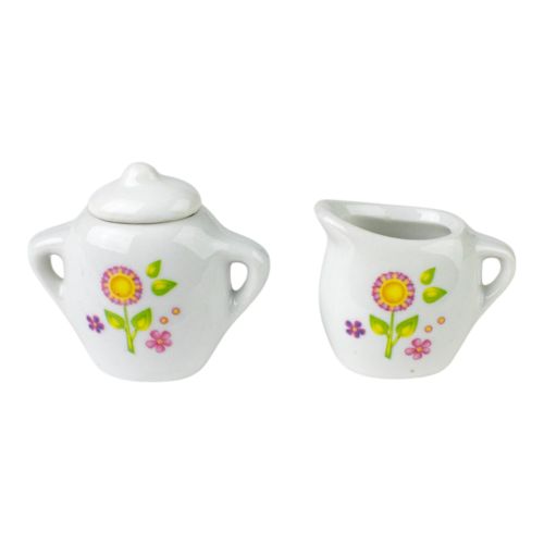 Flower Porcelain Tea Set 12 Piece