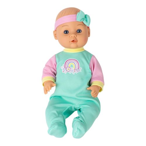 Doll Baby on carrier Seat 16 Inch