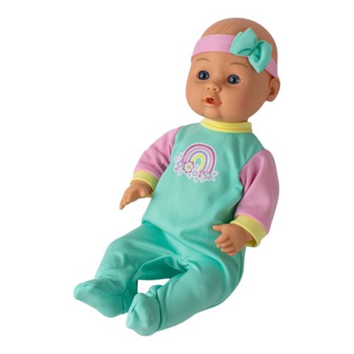 Doll Baby on carrier Seat 16 Inch