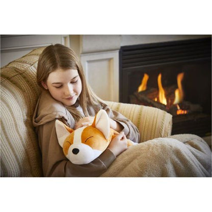 Snoozimals 20 inch Oliver the Corgi Plush - Ultra-Soft Cuddly Toy
