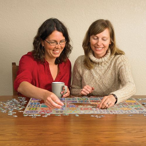 50 States Quilt Blocks 1000pc puzzle