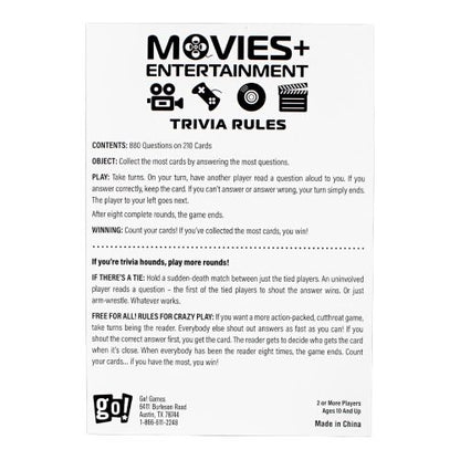 Ultimate Cinema & TV Showdown Trivia Game