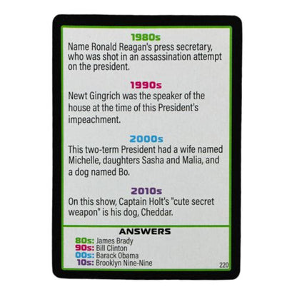 Decades of Trivia Game - Nostalgic Pop Culture Quiz