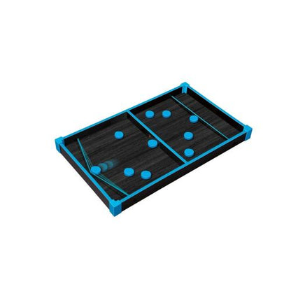 Neon Sling Shot Puck Game for Tabletop Play