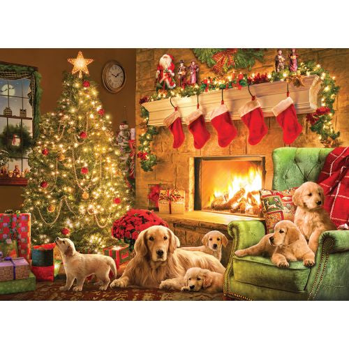 Cozy Fireplace 1000pc Puzzle