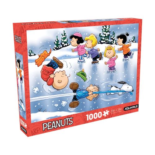 Peanuts Skating 1000 Piece Puzzle