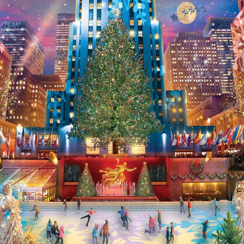 Rockefeller Christmas 1000pc Puzzle