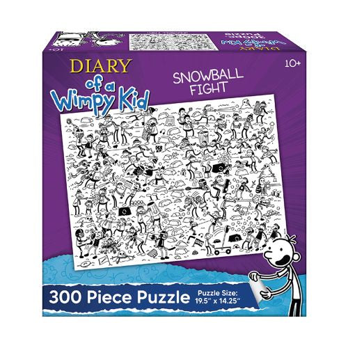 Diary of a Wimpy Kid Snowball 300 Piece  Puzzle