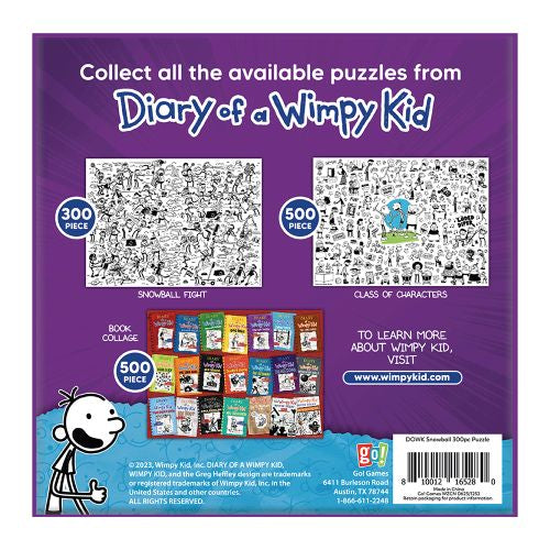 Diary of a Wimpy Kid Snowball 300 Piece  Puzzle