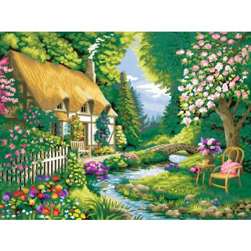 River Cottage Paint by Number Kit