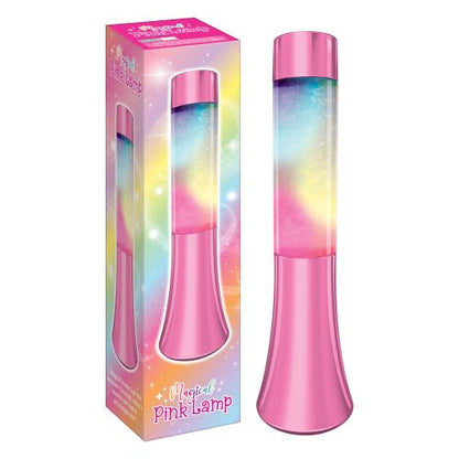 Enchanting Magical Pink Lamp with Multicolor Light Show