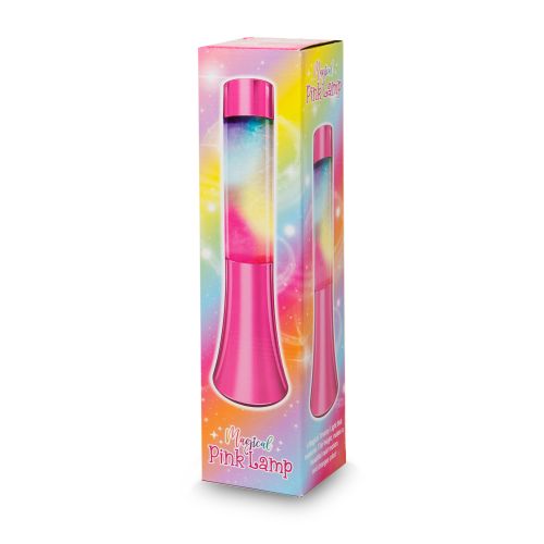 Enchanting Magical Pink Lamp with Multicolor Light Show