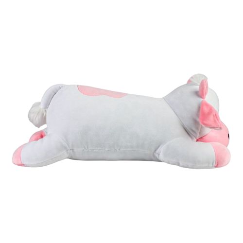 Snoozimals 20in Pink Cow Plush