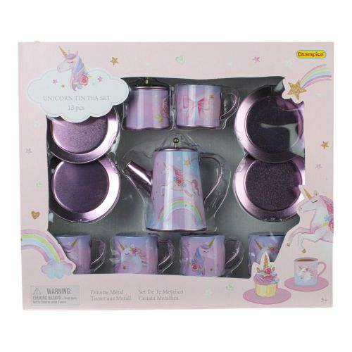 Unicorn 13pc Tin Tea Set BF