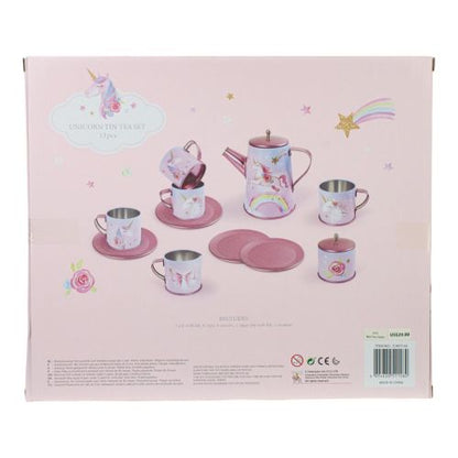 Unicorn 13pc Tin Tea Set BF