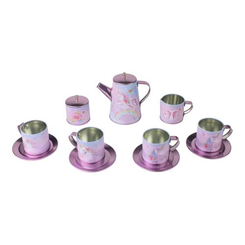 Unicorn 13pc Tin Tea Set BF