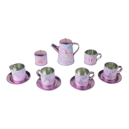 Unicorn 13pc Tin Tea Set BF