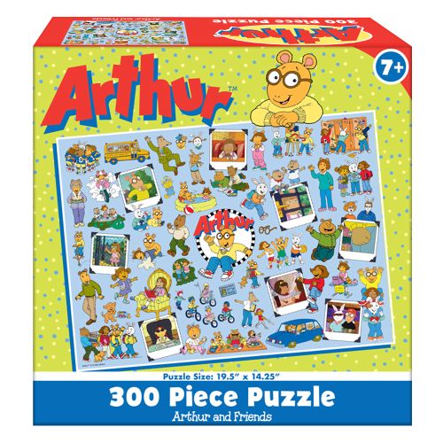 Arthur Character Collage 300 Piece Puzzle