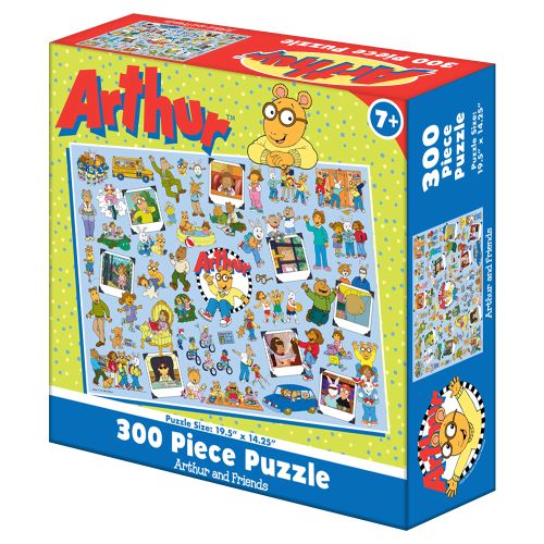 Arthur Character Collage 300 Piece Puzzle