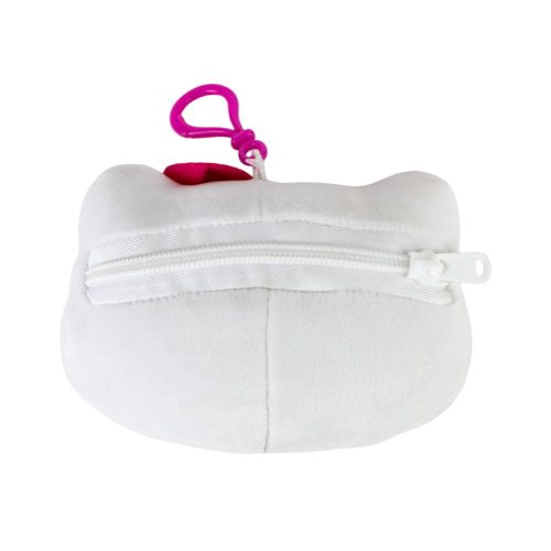 Hello Kitty Pink Zipper Plush Head