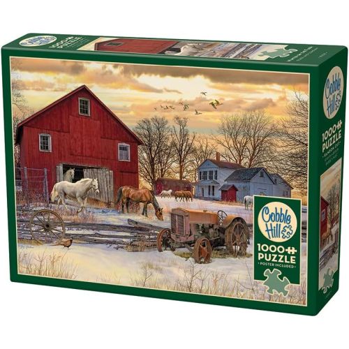 Winter on the Farm 1000pc Puzzle