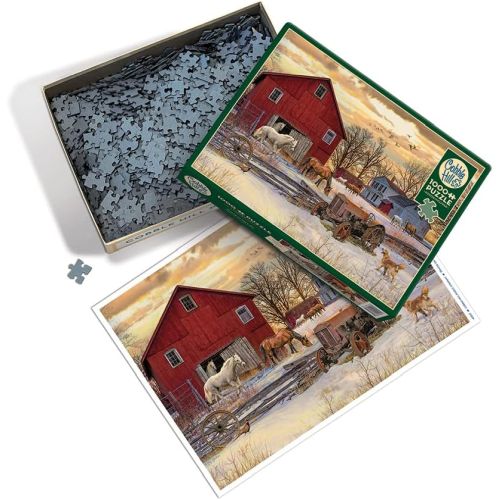 Winter on the Farm 1000pc Puzzle