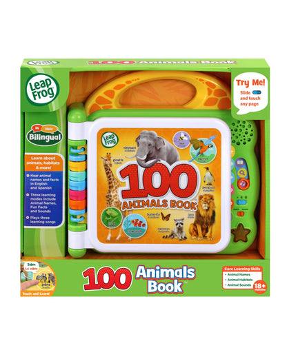 LeapFrog 100 Animals Book Interactive Learning Toy