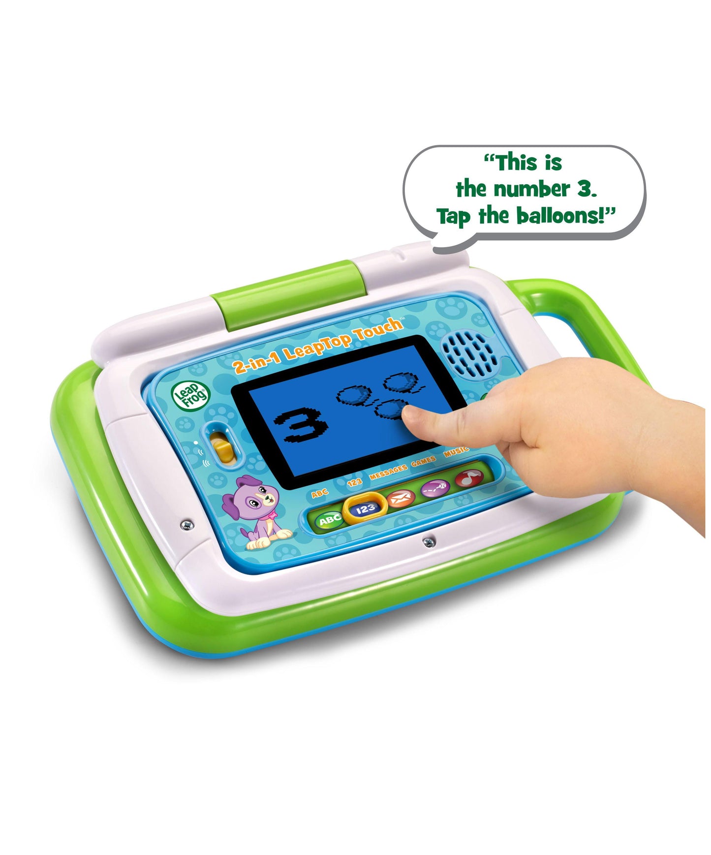 LeapFrog 2-in-1 LeapTop Touch Preschool Learning Toy