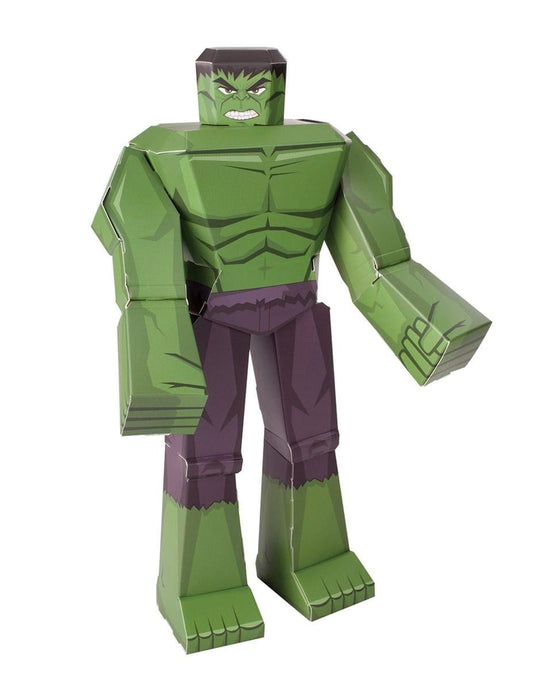 Marvel Titan Hero Series 12 inch Hulk action figure with green muscular body, dark brown pants, and angry facial expression on plain background