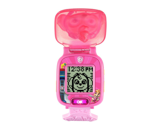 VTech PAW Patrol Learning Pup Watch in pink featuring Skye character with digital display
