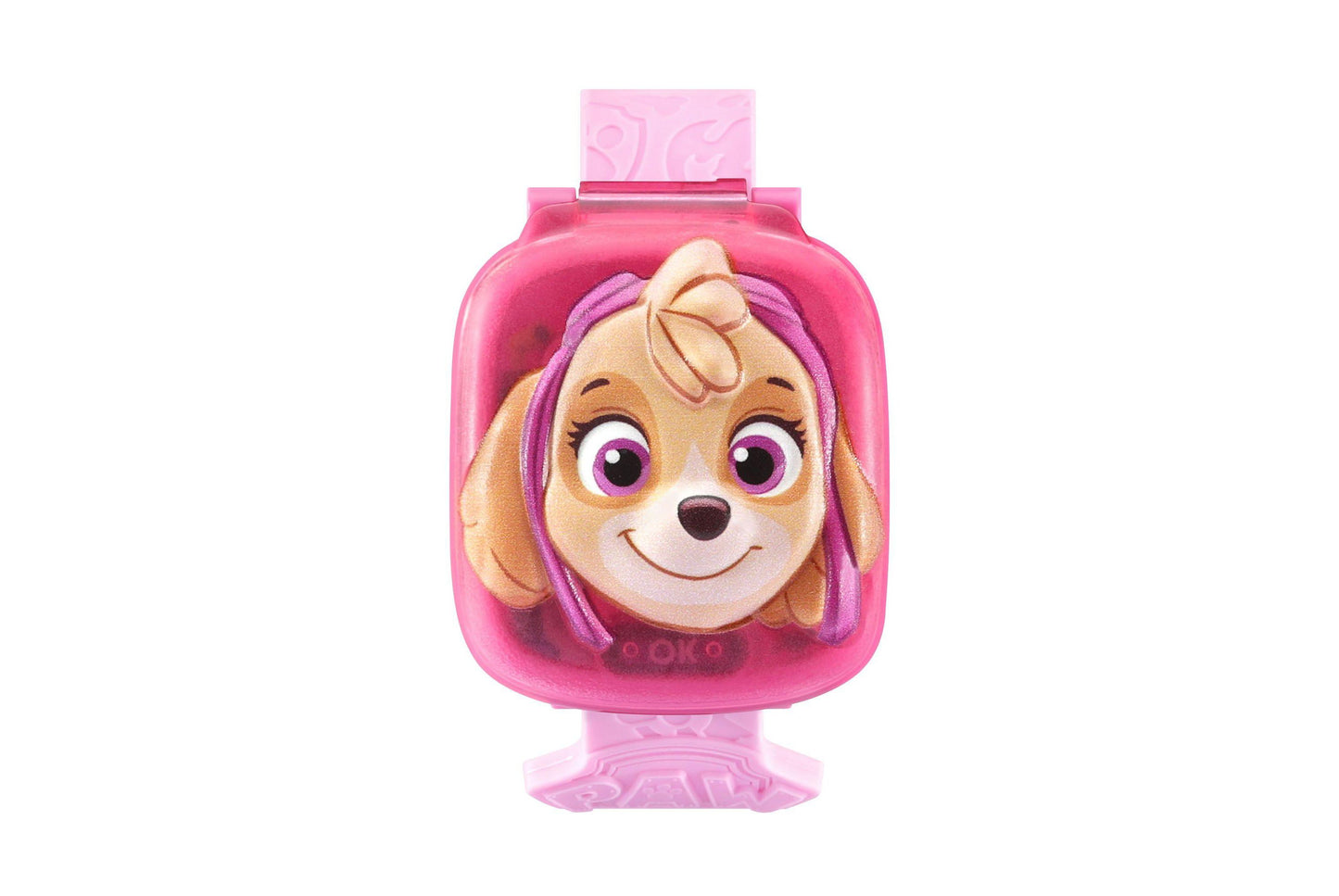 VTech PAW Patrol Learning Pup Watch in pink featuring Skye character face