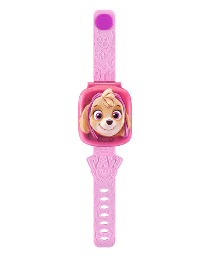 VTech PAW Patrol Learning Pup Watch in pink featuring Skye character face