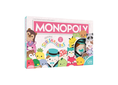 USAopoly Monopoly Original Squishmallows Collector's Edition Board Game
